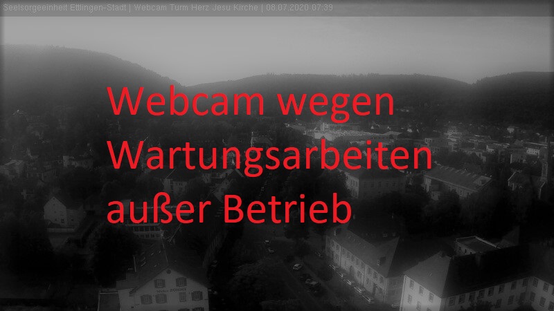Webcam Herzjesu Blickrichtung Albtal